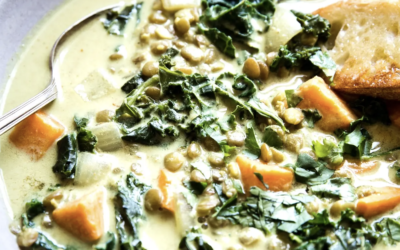 COCONUT CURRY LENTIL SOUP