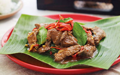 BEEF WITH RED CHILLI PASTE