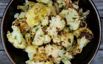 Roasted Garlic Cauliflower